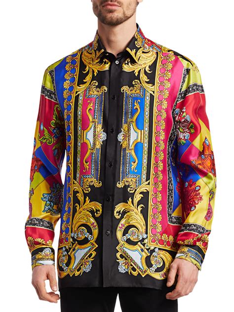 versace shirt männer|versace style shirts for men.